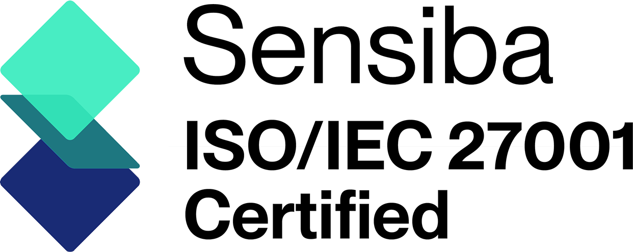 Sensiba · ISO/IEC 27001 Certified